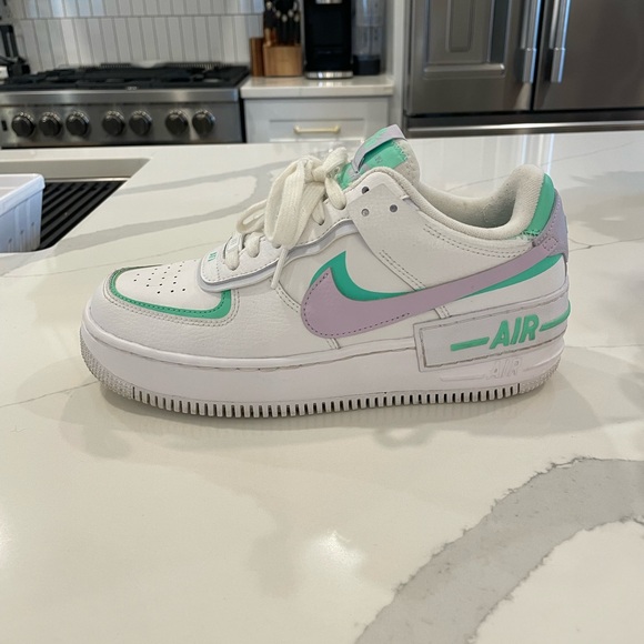 Women’s Nike Air Force 1 Low Shadow. Infinite Lilac Football Grey. - Picture 1 of 6